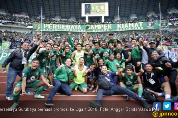 Promosi ke Liga 1 Belum Bikin Persebaya Surabaya Puas - JPNN.COM