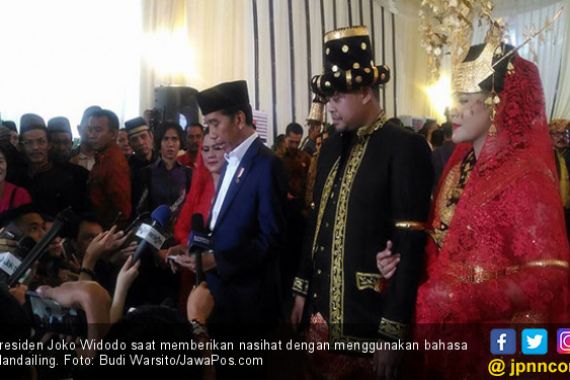 Jokowi: Holong Do Maroban Domu, Domu Maroban Parsaulian - JPNN.COM