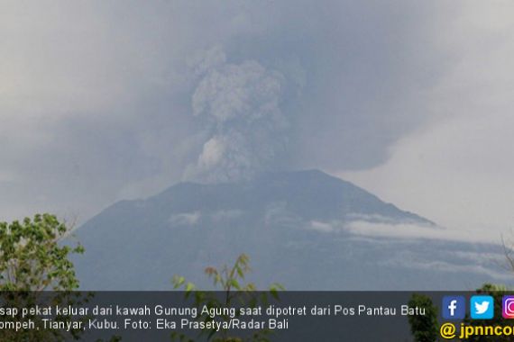 Awas! Debu Gunung Agung Bikin Gatal-Gatal - JPNN.COM