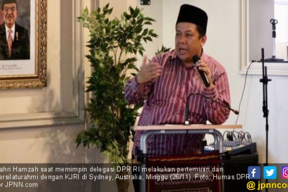 Fahri Pimpin Delegasi DPR Silaturahmi dengan KJRI Sydney - JPNN.COM