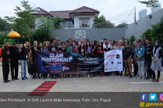 Glam Photohunt Mulai Perkenalkan Male Indonesia - JPNN.COM