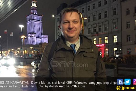 Dawid Martin Sang Pegiat Gamelan dan Karawitan di Polandia - JPNN.COM