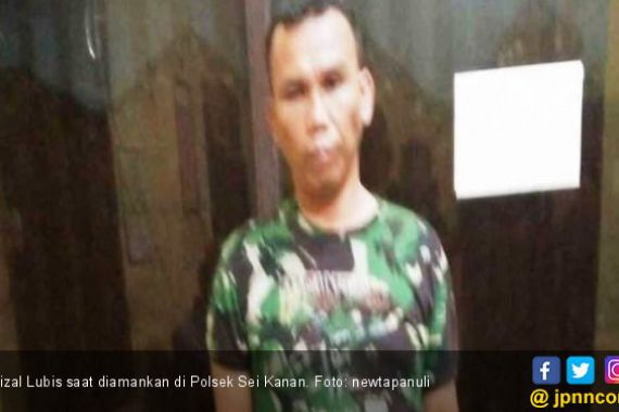 Ketahuan Mencuri, Rizal Ngaku Anggota TNI Pula, Ternyata - JPNN.COM