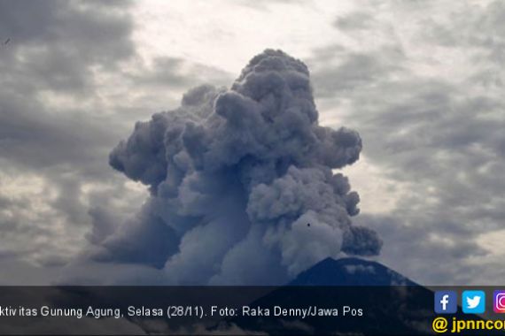 Simpati dan Instruksi Jokowi terkait Erupsi Gunung Agung - JPNN.COM