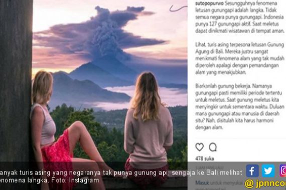 Turis Terdampak Erupsi Gunung Agung Harus Dilayani Baik-Baik - JPNN.COM