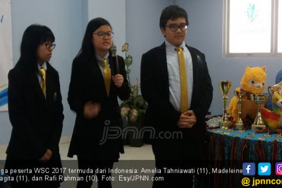 Masih Belia, 3 Siswa Indonesia Raih 11 Medali Level Dunia - JPNN.COM