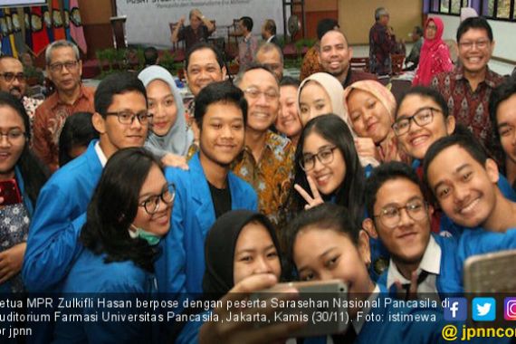 Ketua MPR Ajak Generasi Millenial Jaga Pancasila - JPNN.COM