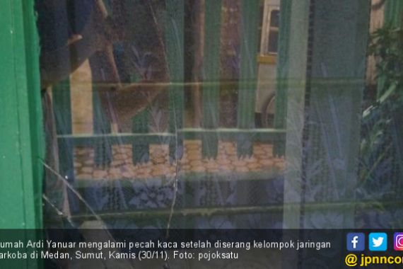 Ngeri, Kelompok Jaringan Narkoba Serang Rumah Warga di Medan - JPNN.COM