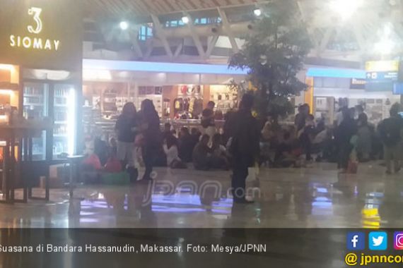 Cuaca Ekstrem, Semua Penerbangan di Makassar Delay - JPNN.COM