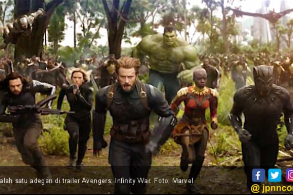 Infinity War Memang Dahsyat, Baru Trailer Sudah Cetak Rekor - JPNN.COM