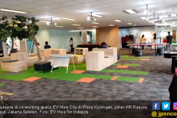 Good News, EV Hive Hadirkan Co-Workning Space Luas Banget - JPNN.COM