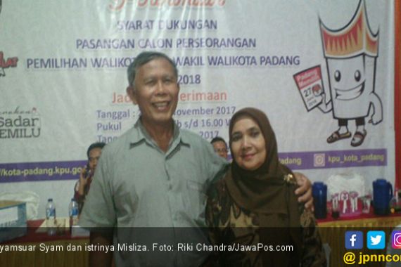 Pasutri Penuhi Syarat Dukungan Ikut Pilwali Kota Padang - JPNN.COM