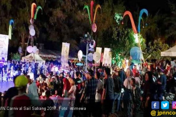 Membludak, WIN Carnival Sail Sabang 2017 Berlangsung Meriah - JPNN.COM