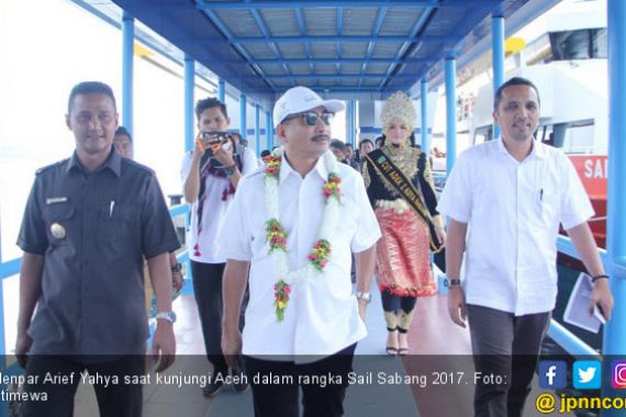 Menpar Arief Yahya Sebut Tiga Goal di Sail Sabang 2017  - JPNN.COM