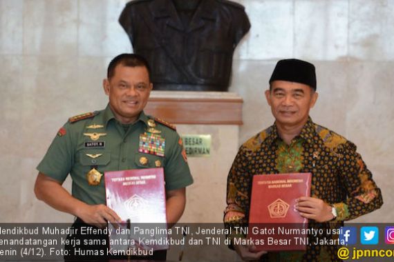 Kemdikbud-TNI Bersepakat Memajukan Pendidikan di Daerah 3T - JPNN.COM