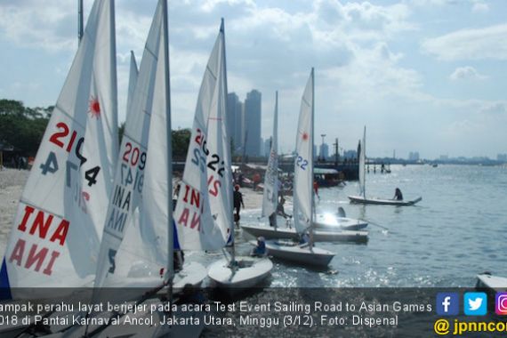 Jelang Asian Games, Porlasi Adakan Test Event Sailing Road - JPNN.COM