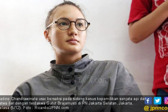 Nadine Chandrawinata Malas Komentari Kasus Dimas Anggara - JPNN.COM