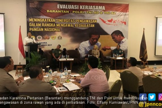 Badan Karantina Pertanian Gandeng TNI dan Polri - JPNN.COM