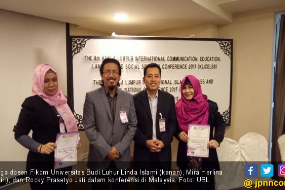 3 Dosen Fikom UBL Dapat Ilmu Berharga di Konferensi Malaysia - JPNN.COM