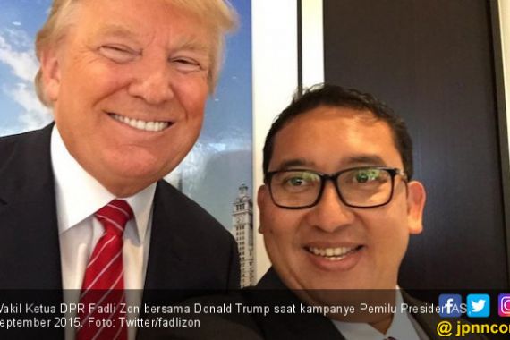 Ingat, Fadli Zon Merasa Tak Berteman dengan Donald Trump - JPNN.COM