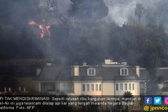 California Terus Membara, Ribuan Warga Hilang - JPNN.COM