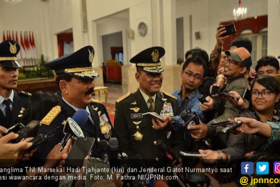 Panglima Marsekal Hadi: Terima Kasih Jenderal Gatot - JPNN.COM