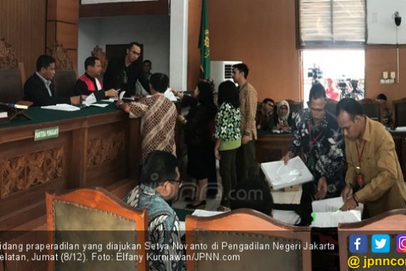 Novanto Permasalahkan Kewenangan Penyidik, KPK: Salah Alamat - JPNN.COM