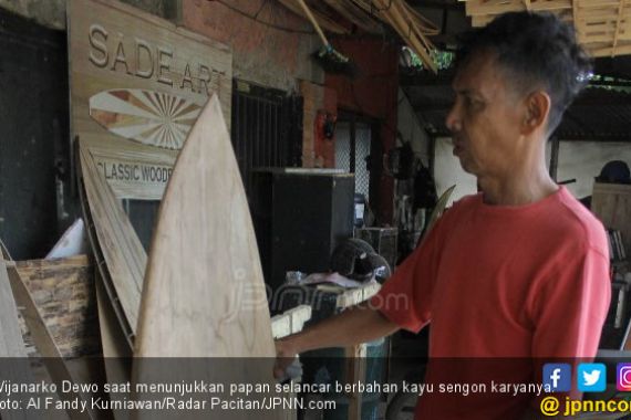 Surfboard Bikinan Wijarnako Rambah Pasar Mancanegara - JPNN.COM