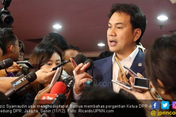 Aziz Syamsudin Mengaku tak Pernah Incar Kursi Ketua DPR - JPNN.COM