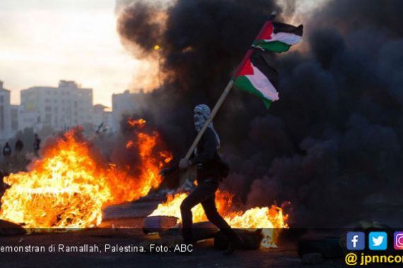 Dua Pekan Demo Anti-Trump di Palestina: 8 Tewas, 557 Terluka - JPNN.COM