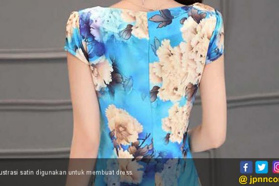 Satin Motif Bunga Cocok Untuk Anda Hadiri Pesta   - JPNN.COM