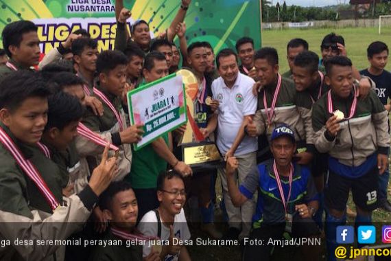 Sukarame Tasikmalaya Juara Liga Desa 2017 - JPNN.COM