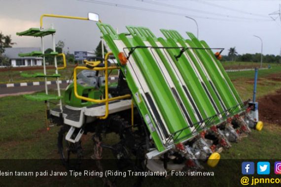 Kementan Luncurkan Mesin Tanam Teknologi Baru - JPNN.COM