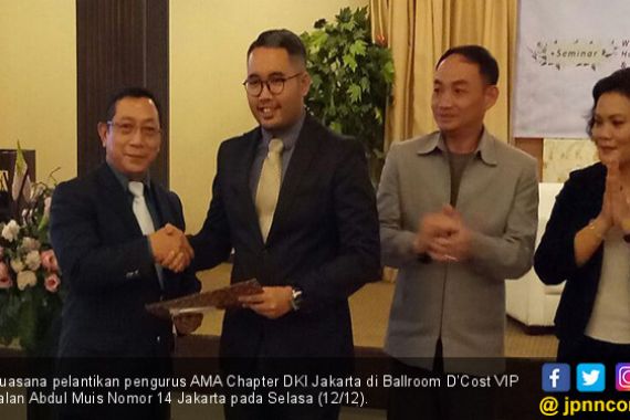 Rifqi Alam Resmi Jadi President AMA Chapter Jakarta - JPNN.COM