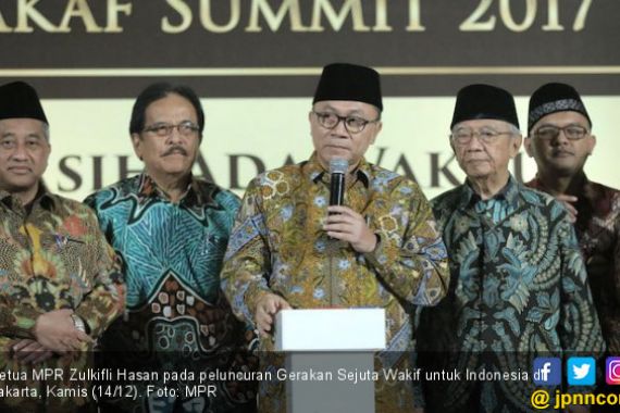 Ketua MPR Pimpin Deklarasi Sejuta Wakif untuk Indonesia - JPNN.COM