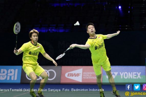 Mengharukan, Marcus/Kevin Tembus 4 Besar Superseries Finals - JPNN.COM