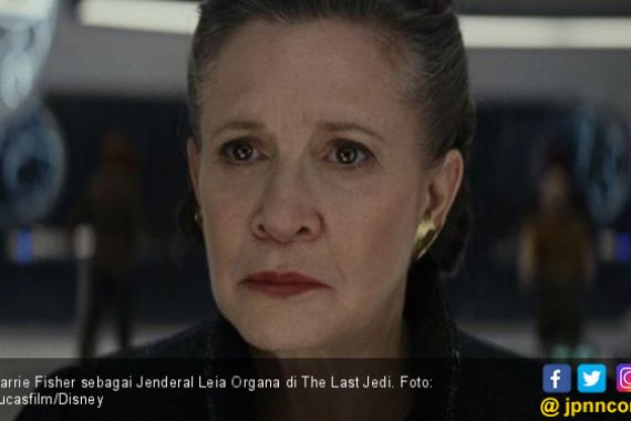 The Last Jedi, Penampilan Terakhir Carrie Fisher Bikin Haru - JPNN.COM
