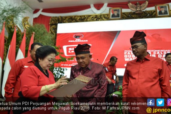 PDIP Usung Petahana di Pilgub Riau 2018 - JPNN.COM