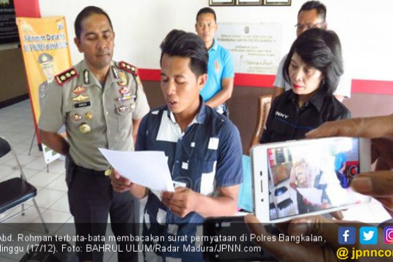 Hukuman Penyebar Hoaks di Hadapan Kapolres - JPNN.COM