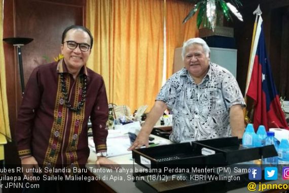 Sip, Dubes Tantowi Yahya Kenalkan Kuliner Nusantara ke Samoa - JPNN.COM