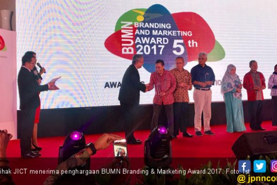 JICT Raih Penghargaan Emas BUMN Branding & Marketing Award - JPNN.COM