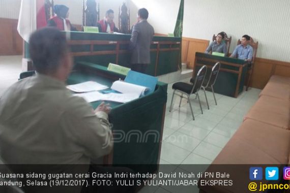 Terungkap Penyebab Sidang Cerai Gracia Indri-David Dipindah - JPNN.COM