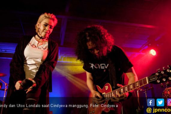 Cindyeva Gebrak Belantika Rock Indonesia - JPNN.COM