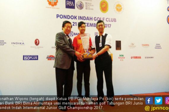 Jonathan Juara Junio Pondok Indah International Junior Golf - JPNN.COM