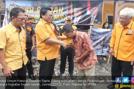 Umur Bertambah, Hanura Gelar Bedah Rumah - JPNN.COM