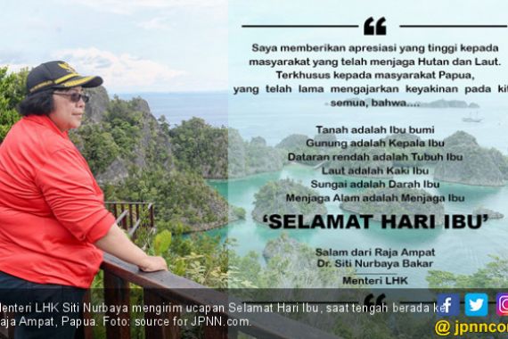 Menteri Siti: Menjaga Alam adalah Menjaga Ibu - JPNN.COM