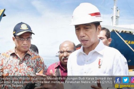 Jokowi Genjot Pelabuhan Nabire Agar Investor Serbu Papua - JPNN.COM