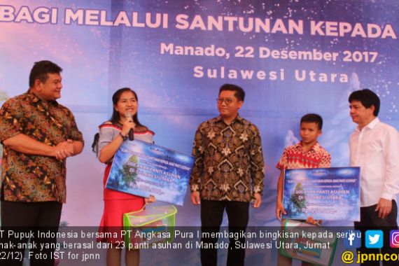 Pupuk Indonesia & AP I Berbagi dengan 1.000 Anak Panti - JPNN.COM