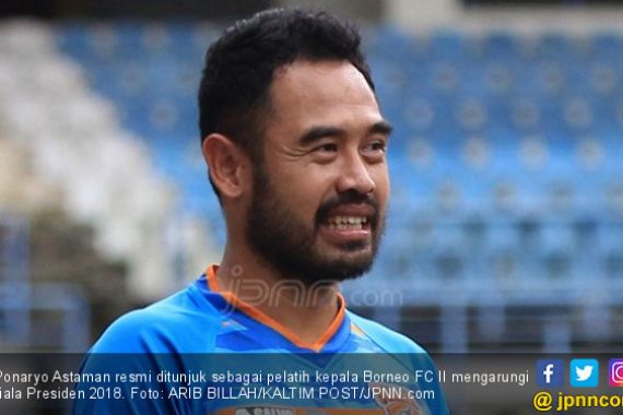 Ponaryo Astaman Latih Borneo FC di Piala Presiden 2018 - JPNN.COM