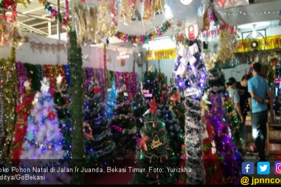 Penjual Aksesoris dan Pohon Natal Raup Ratusan Juta - JPNN.COM